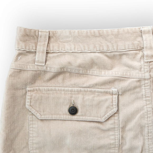 Vintage Y2K Old Navy Tan Corduroy Mini Skirt 12 - Picture 8 of 9